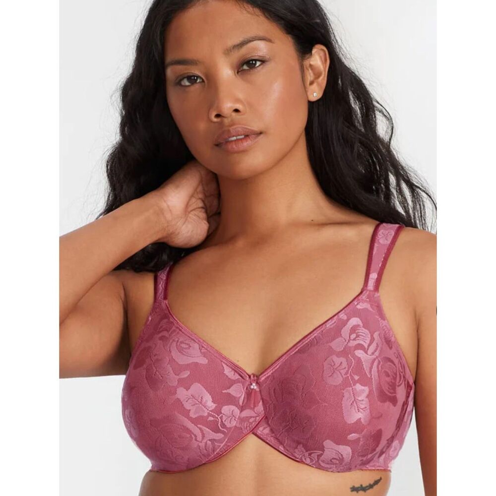 WACOAL Style 85567 Baroque Rose Awareness Seamless Underwire 34DD Bra